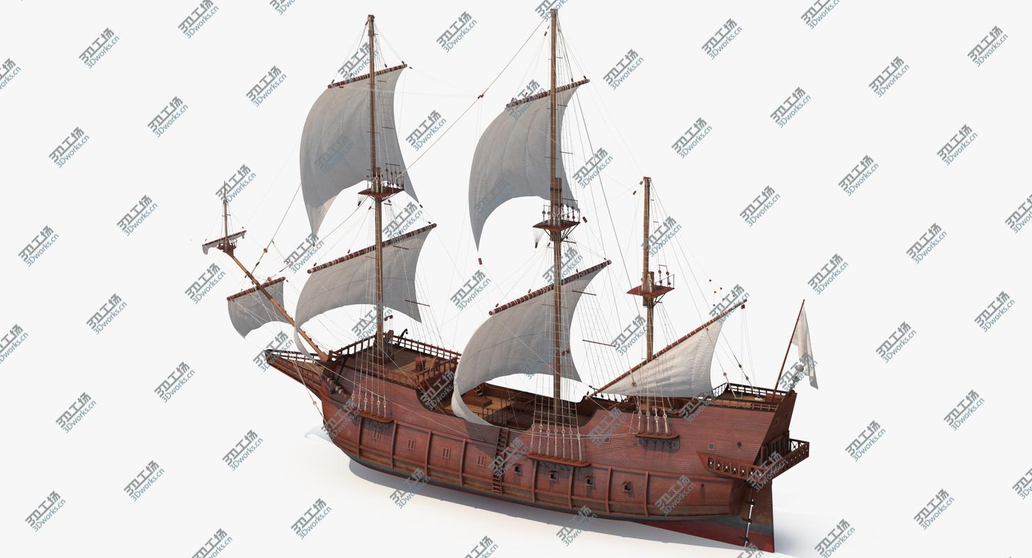 images/goods_img/20210113/Spanish Galleon Ship 3D model/5.jpg